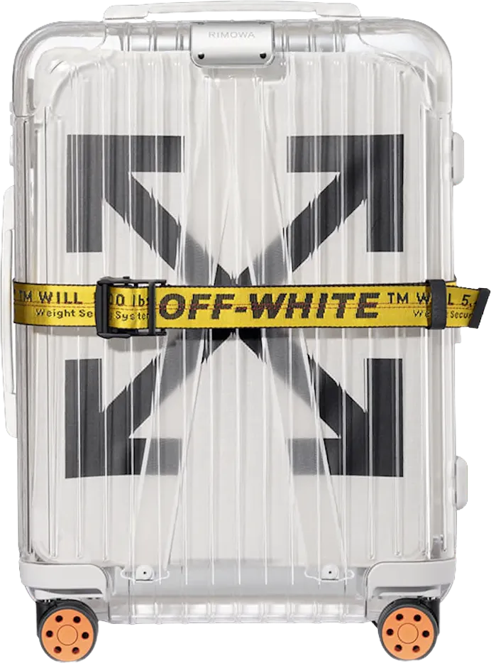 OFF-WHITE Rimowa See Through 36L Case White